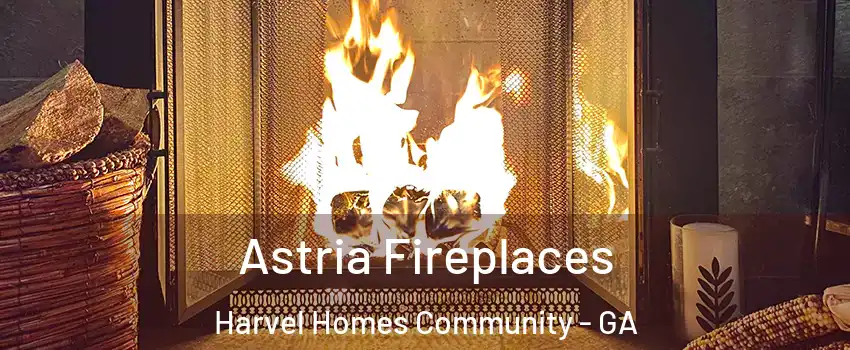 Astria Fireplaces Harvel Homes Community - GA