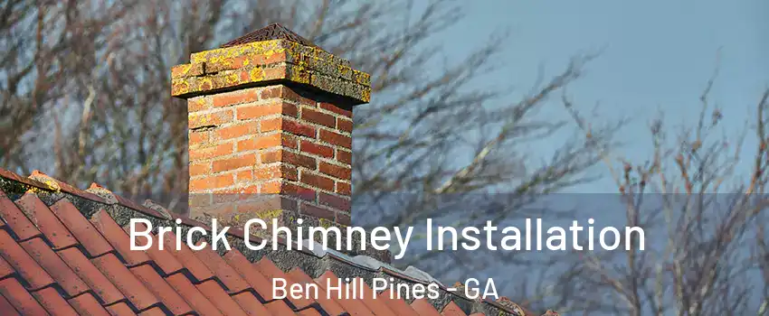 Brick Chimney Installation Ben Hill Pines - GA