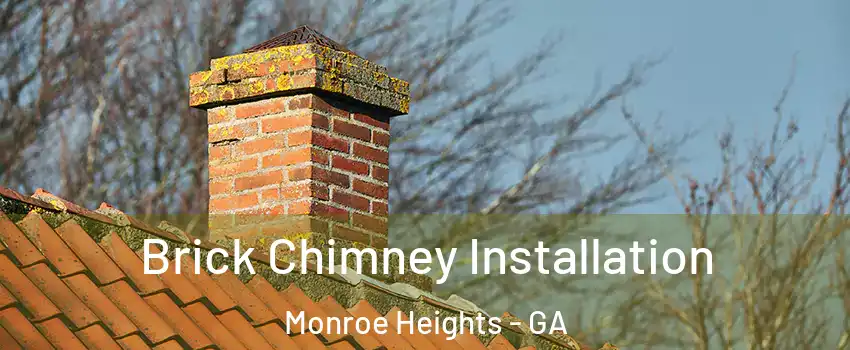 Brick Chimney Installation Monroe Heights - GA