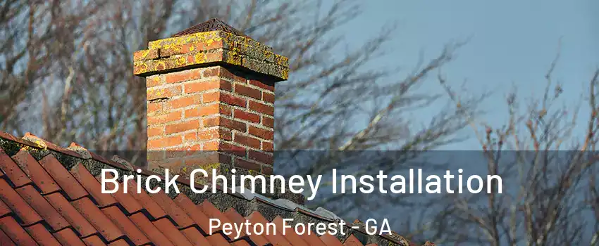Brick Chimney Installation Peyton Forest - GA
