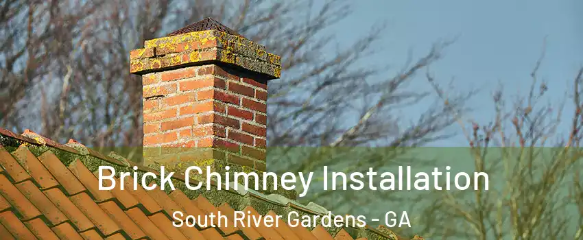 Brick Chimney Installation South River Gardens - GA