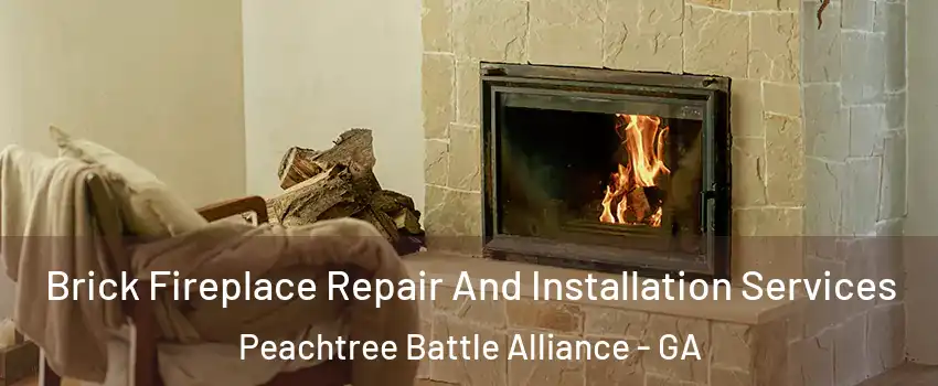 Brick Fireplace Repair And Installation Services Peachtree Battle Alliance - GA