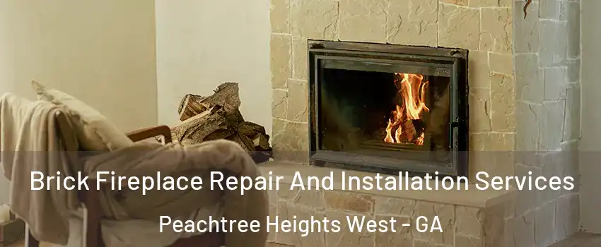Brick Fireplace Repair And Installation Services Peachtree Heights West - GA