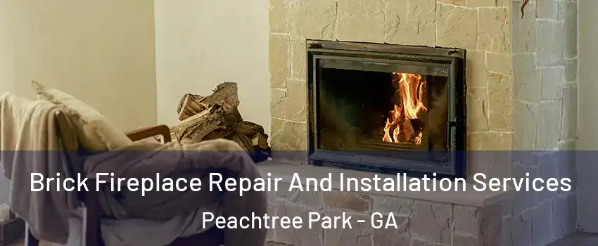 Brick Fireplace Repair And Installation Services Peachtree Park - GA