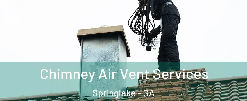 Chimney Air Vent Services Springlake - GA