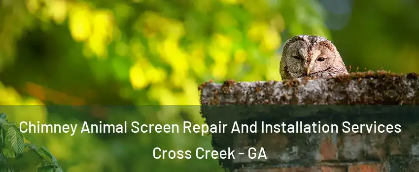 Chimney Animal Screen Repair And Installation Services Cross Creek - GA