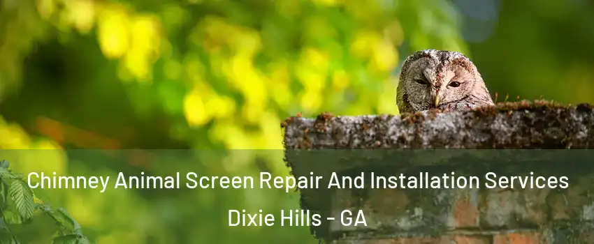 Chimney Animal Screen Repair And Installation Services Dixie Hills - GA