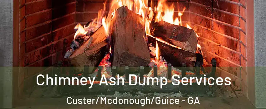 Chimney Ash Dump Services Custer/Mcdonough/Guice - GA