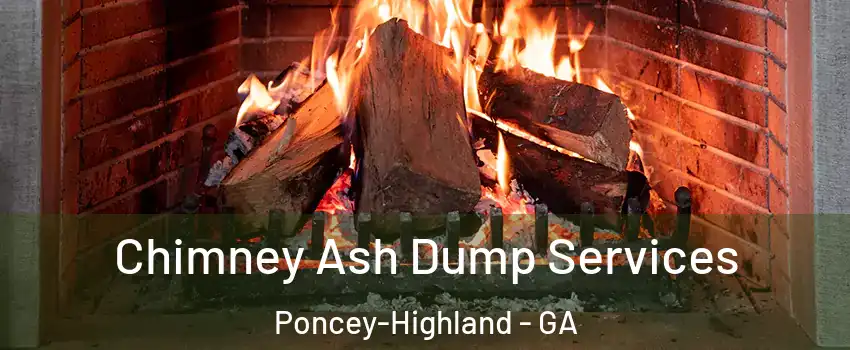 Chimney Ash Dump Services Poncey-Highland - GA