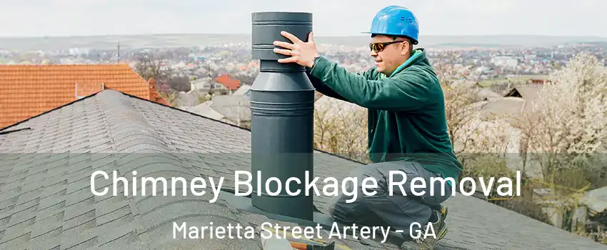 Chimney Blockage Removal Marietta Street Artery - GA