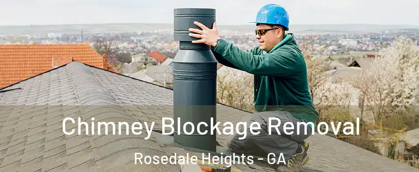 Chimney Blockage Removal Rosedale Heights - GA