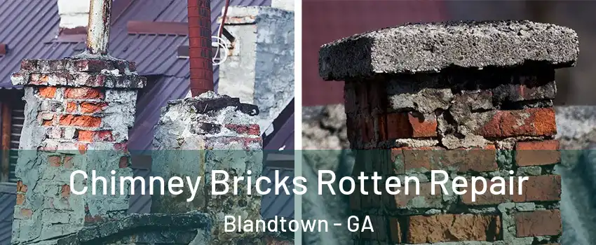 Chimney Bricks Rotten Repair Blandtown - GA
