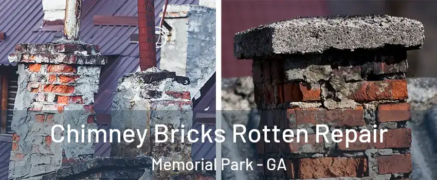 Chimney Bricks Rotten Repair Memorial Park - GA
