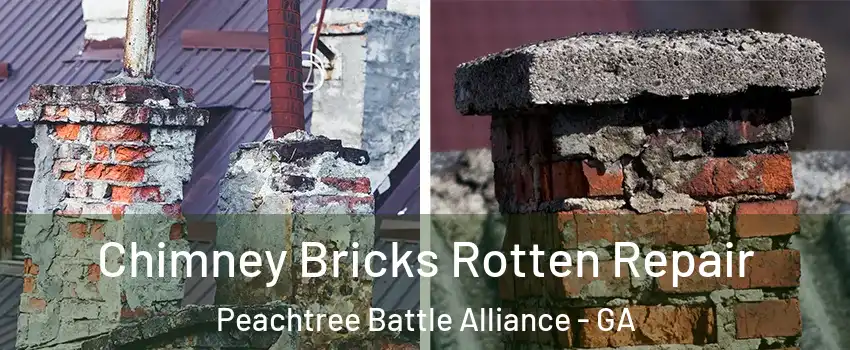 Chimney Bricks Rotten Repair Peachtree Battle Alliance - GA