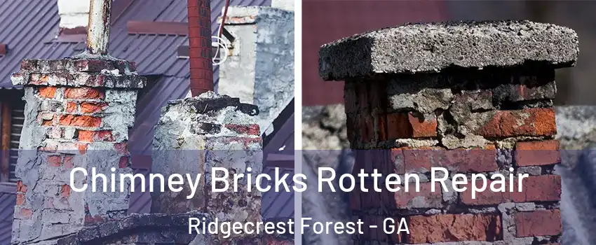 Chimney Bricks Rotten Repair Ridgecrest Forest - GA