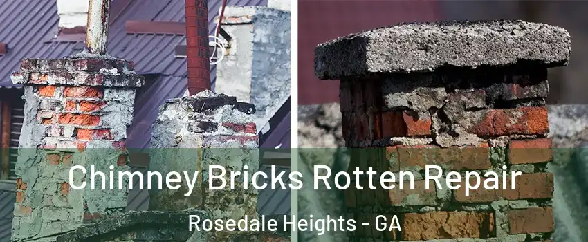 Chimney Bricks Rotten Repair Rosedale Heights - GA