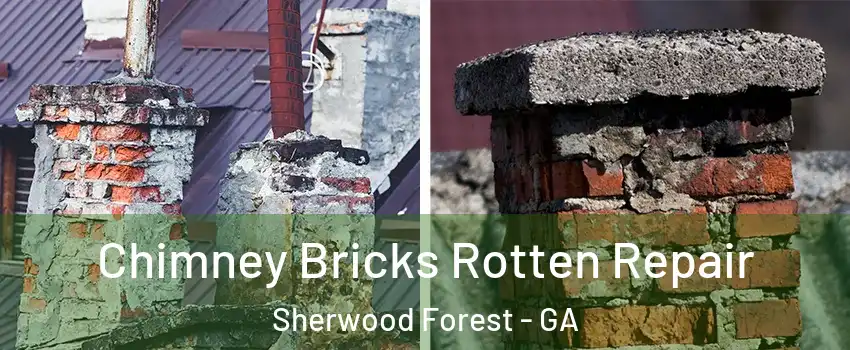 Chimney Bricks Rotten Repair Sherwood Forest - GA