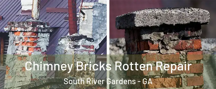 Chimney Bricks Rotten Repair South River Gardens - GA