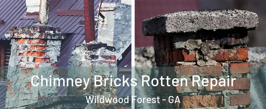 Chimney Bricks Rotten Repair Wildwood Forest - GA