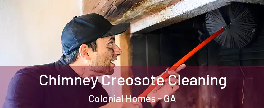 Chimney Creosote Cleaning Colonial Homes - GA