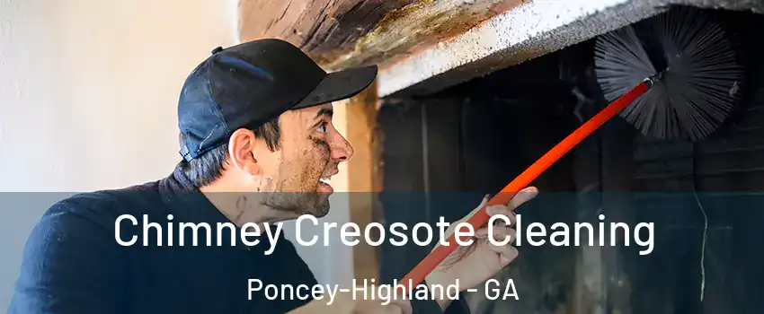 Chimney Creosote Cleaning Poncey-Highland - GA