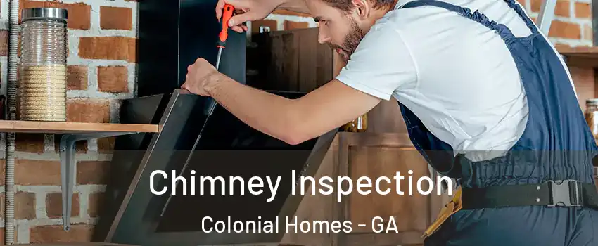 Chimney Inspection Colonial Homes - GA