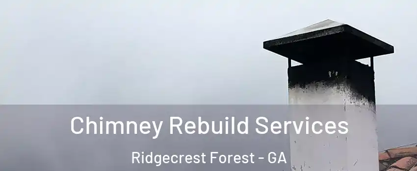 Chimney Rebuild Services Ridgecrest Forest - GA