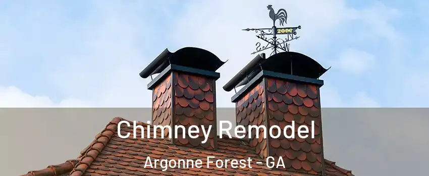 Chimney Remodel Argonne Forest - GA