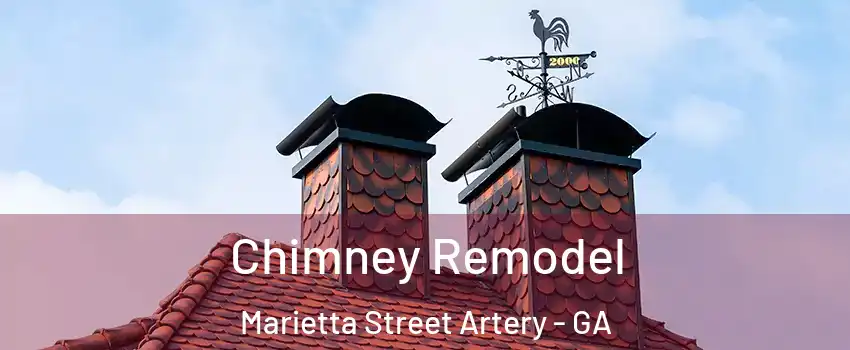 Chimney Remodel Marietta Street Artery - GA