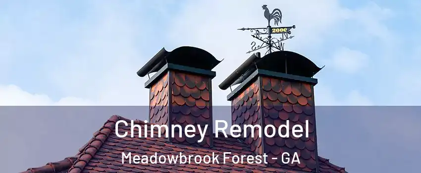 Chimney Remodel Meadowbrook Forest - GA
