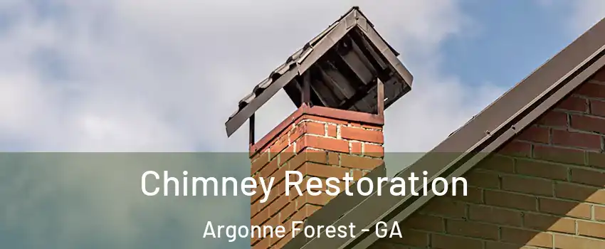 Chimney Restoration Argonne Forest - GA