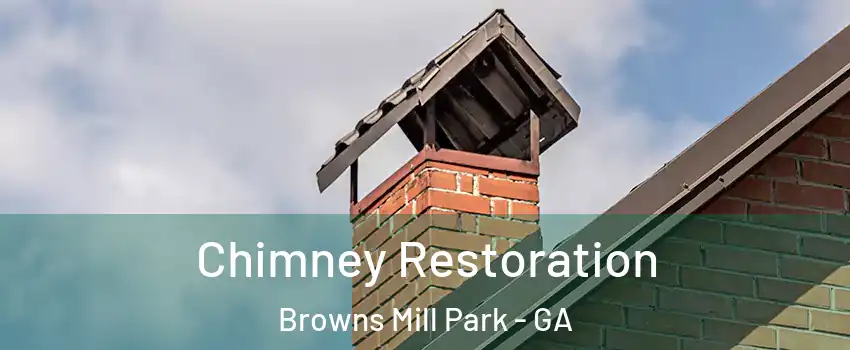 Chimney Restoration Browns Mill Park - GA