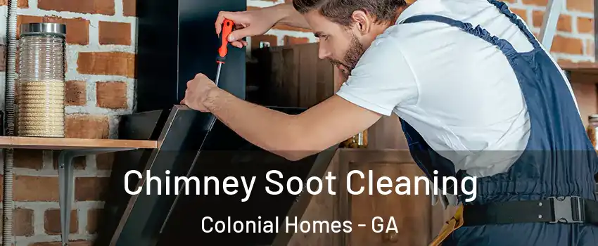Chimney Soot Cleaning Colonial Homes - GA