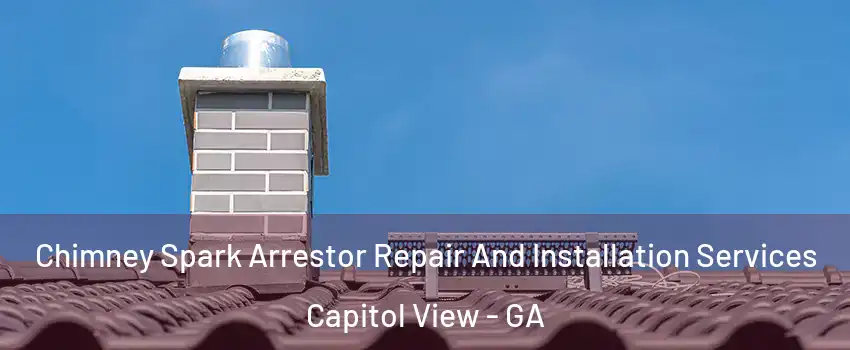 Chimney Spark Arrestor Repair And Installation Services Capitol View - GA