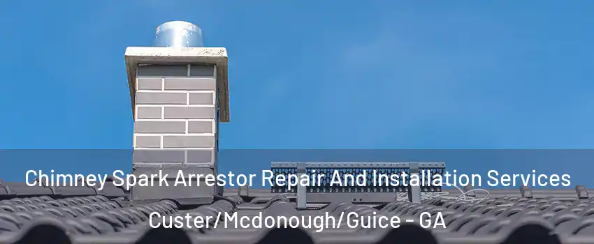 Chimney Spark Arrestor Repair And Installation Services Custer/Mcdonough/Guice - GA