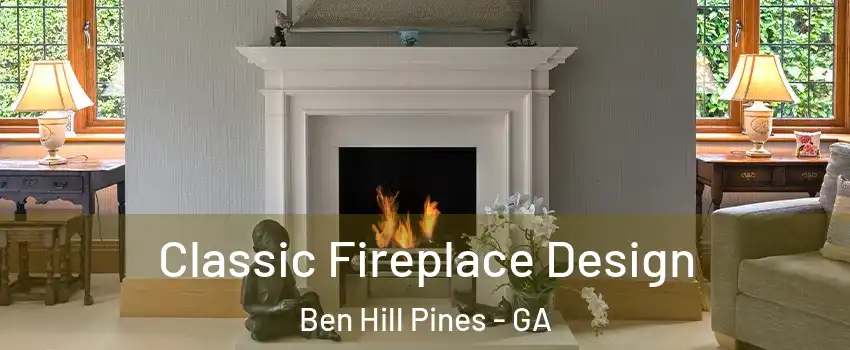 Classic Fireplace Design Ben Hill Pines - GA