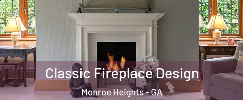 Classic Fireplace Design Monroe Heights - GA