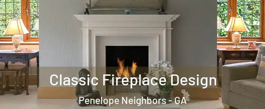 Classic Fireplace Design Penelope Neighbors - GA