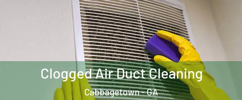 Clogged Air Duct Cleaning Cabbagetown - GA