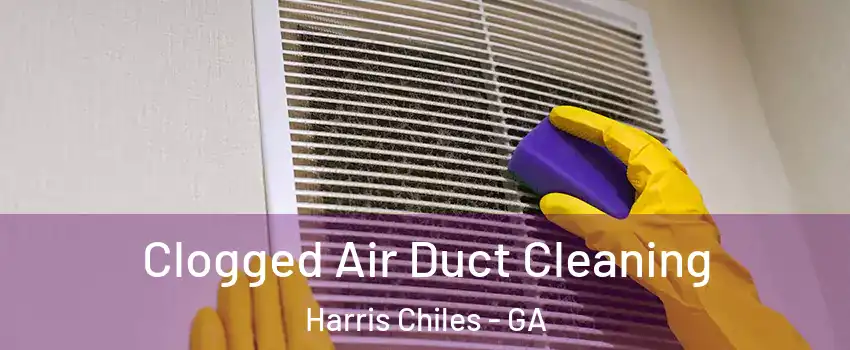 Clogged Air Duct Cleaning Harris Chiles - GA
