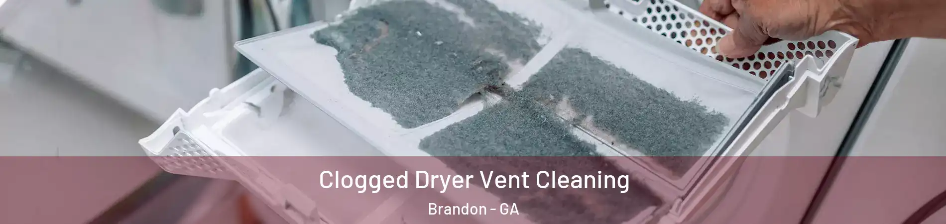 Clogged Dryer Vent Cleaning Brandon - GA