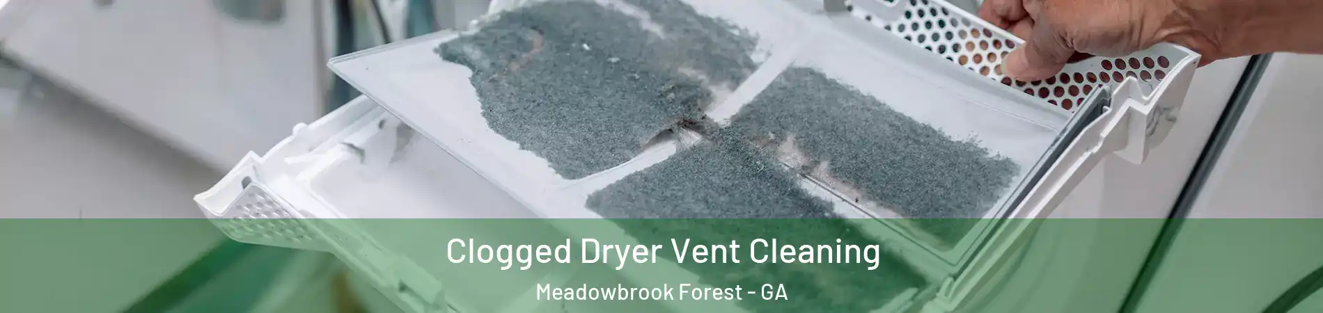 Clogged Dryer Vent Cleaning Meadowbrook Forest - GA