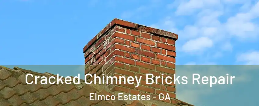 Cracked Chimney Bricks Repair Elmco Estates - GA