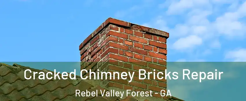 Cracked Chimney Bricks Repair Rebel Valley Forest - GA