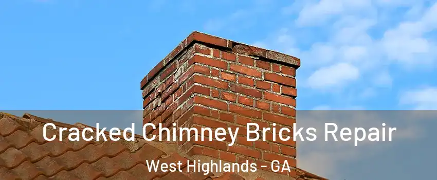 Cracked Chimney Bricks Repair West Highlands - GA