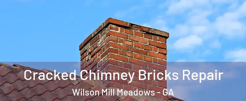 Cracked Chimney Bricks Repair Wilson Mill Meadows - GA