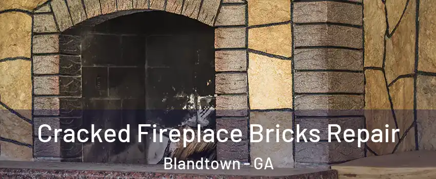 Cracked Fireplace Bricks Repair Blandtown - GA