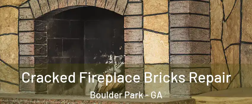 Cracked Fireplace Bricks Repair Boulder Park - GA