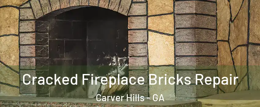Cracked Fireplace Bricks Repair Carver Hills - GA
