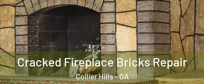 Cracked Fireplace Bricks Repair Collier Hills - GA